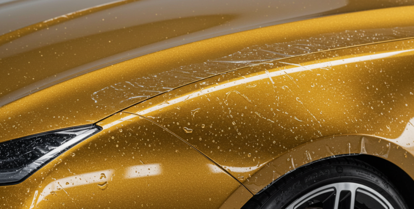 افلام حماية للسيارة لون ذهبي