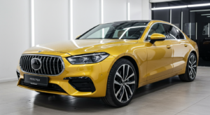 افلام حماية للسيارة لون ذهبي